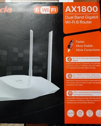 Router Tenda AX1800 modello RX3 WI-FI 6 Dual Band