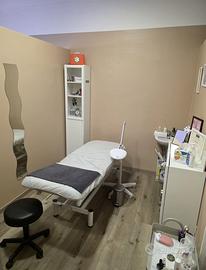 Cabina professionale in centro estetico