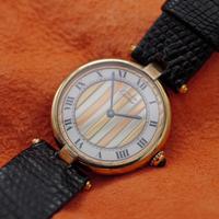 Cartier Must Vermeil cassa argento placcata gold