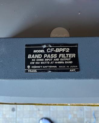 Filtro passa banda comet CF-BPF2