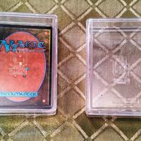 Case in plastica rigida per carte collezionabili