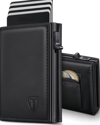 Portafoglio Uomo Slim Card anti RFID