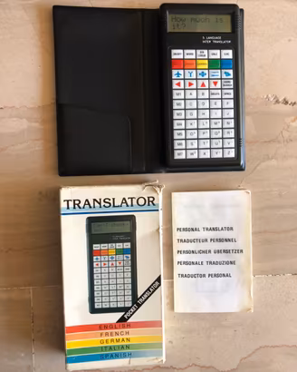 Traduttore elettronico tascabile