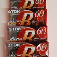 Audiocassette verdine TDK