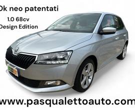 SKODA Fabia Ok neo pat. 1.0 MPI 60 CV Design Edi