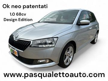 SKODA Fabia Ok neo pat. 1.0 MPI 60 CV Design Edi