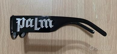 Palm Angels occhiali Neri con lenti Blu