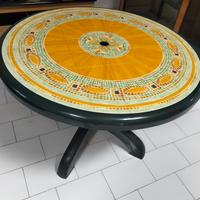 Tavolo rotondo resina 