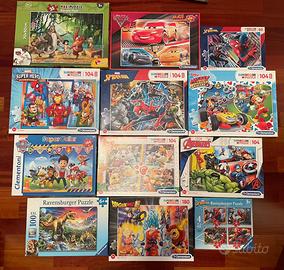 Puzzle vari 3+ 4+ 5+ 6+ 7+