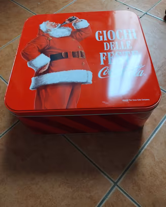 box coca cola set giochi sigillati 