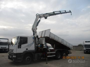 Iveco EUROTECH 240/38 GRU PM 32024 RADIOC.+RIBALTA