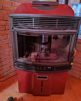 Stufa a pellet Palazzetti Ecofire funzionante 11Kv