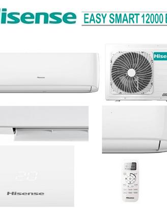 Climatizzatore Hisense 12000 btu WiFi Installato