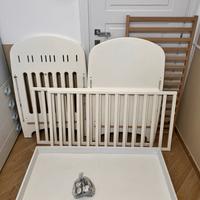 Lettino Neonati Pali