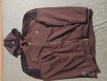 FELPA/TUTA con cappuccio staccabile ASICS