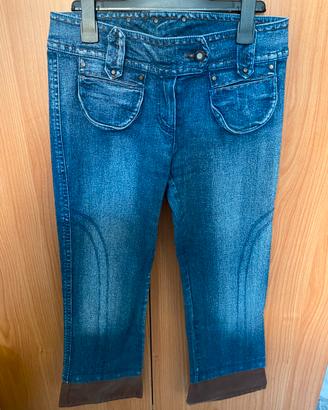 Pantaloni cropped donna taglia 44 Roberta Scarpa