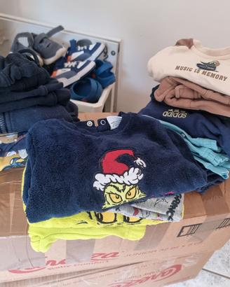 Abbigliamento bimbo 6/12 mesi autunno inverno