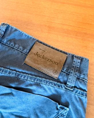Pantaloni Jeckerson Heritage Slim Fit - Blu Avio