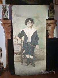 ENORME RITRATTO FOTOGRAFICO FINE 800