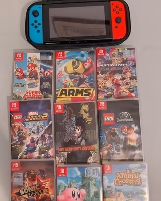 Nintendo Switch completa + giochi