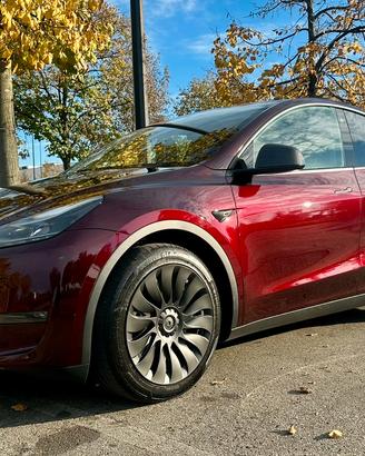 Model Y LR AWD 06/23 - Midnight Cherry Red -Gancio
