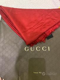 Pashmina Gucci rossa