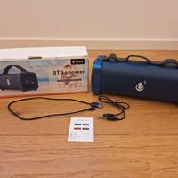Cassa Speaker 5W Portatile Portable BTS F5754, Blu