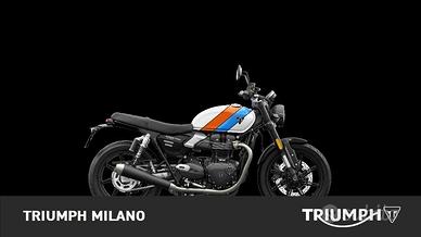 TRIUMPH Speed Twin 900 Pure White/Blue/Orange Abs