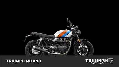 TRIUMPH Speed Twin 900 Pure White/Blue/Orange Abs