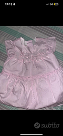 Vestito bimba 1/3 mesi cotone Chicco