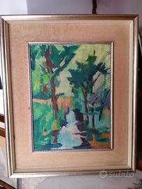 Quadro Dipinto olio anni 50-70 (50x60)