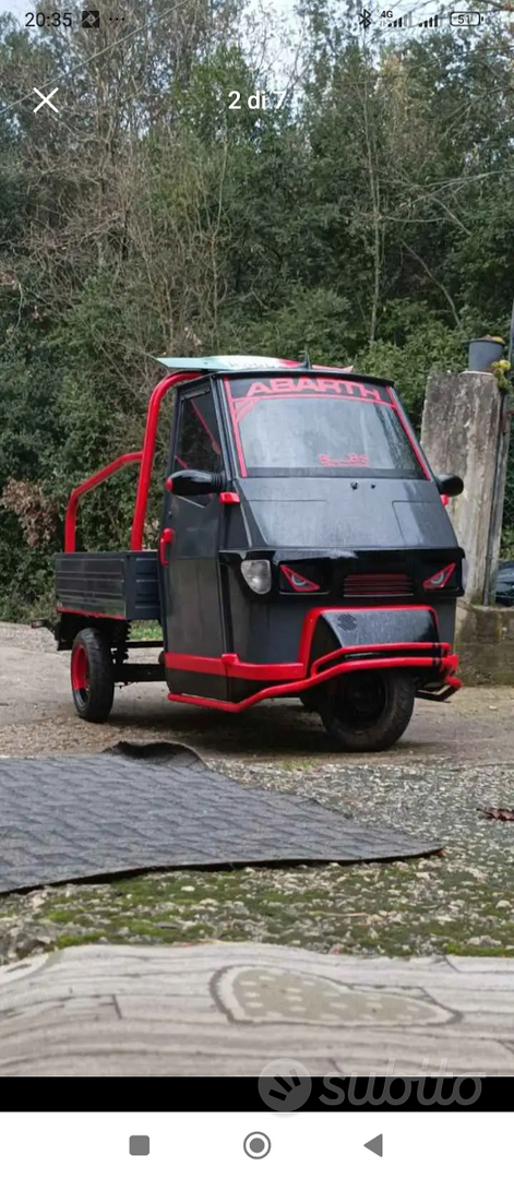 50 Cross Ape Car Tuning Vendo Ape Cross 50 Ape Modificata Usata