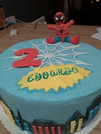 Torta finta 2° Compleanno Edoardo
