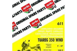 Catalogo ricambi Aprilia Tuareg 350 Wind