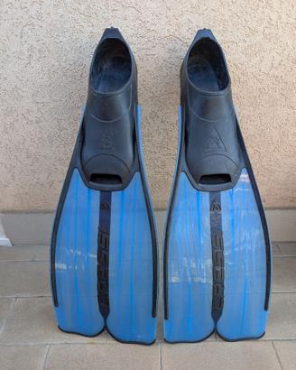 Pinne Cressi blu uomo numero 41-42