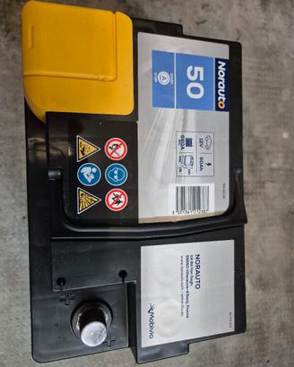 NUOVA - Batteria Auto Norauto 50 Ah (12V/650A) Sta