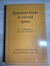 quantum field theory in curved space