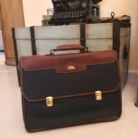 Borsa Samsonite da uomo di colore verde bottiglia