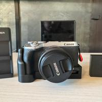 Canon M6 mark II + Canon EFM 15-45 + Accessori