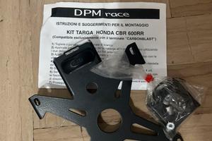 Kit porta targa DPM Race per Honda cbr 600rr NUOVO