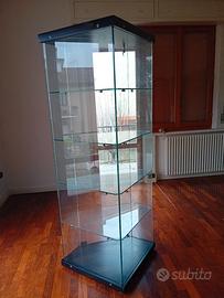 vetrina  in cristallo