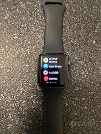 Apple Watch Series 3 GPS – 38 mm, Grigio Siderale