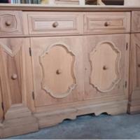 credenza il legno grezzo