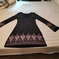 Vestito leggero manica lunga donna taglia 44