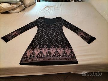 Vestito leggero manica lunga donna taglia 44