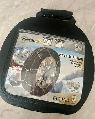 Catene da neve nuove mai utilizzate