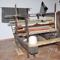 Antico telaio per tessuti della Sardegna
