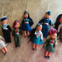 Bamboline vintage anni 60/70 