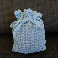Sacchettino/bomboniera uncinetto