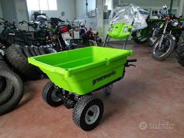 Carriola elettrica semovente-Cassone rib idraulico